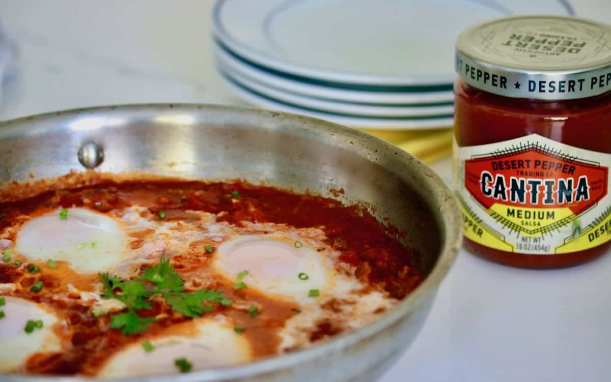 Mexican eggs in purgatory.