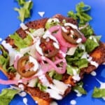 Puff pastry taco.