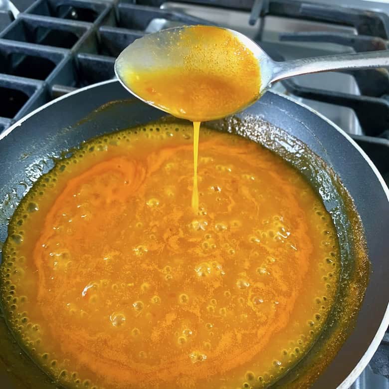Citrus spice sauce.