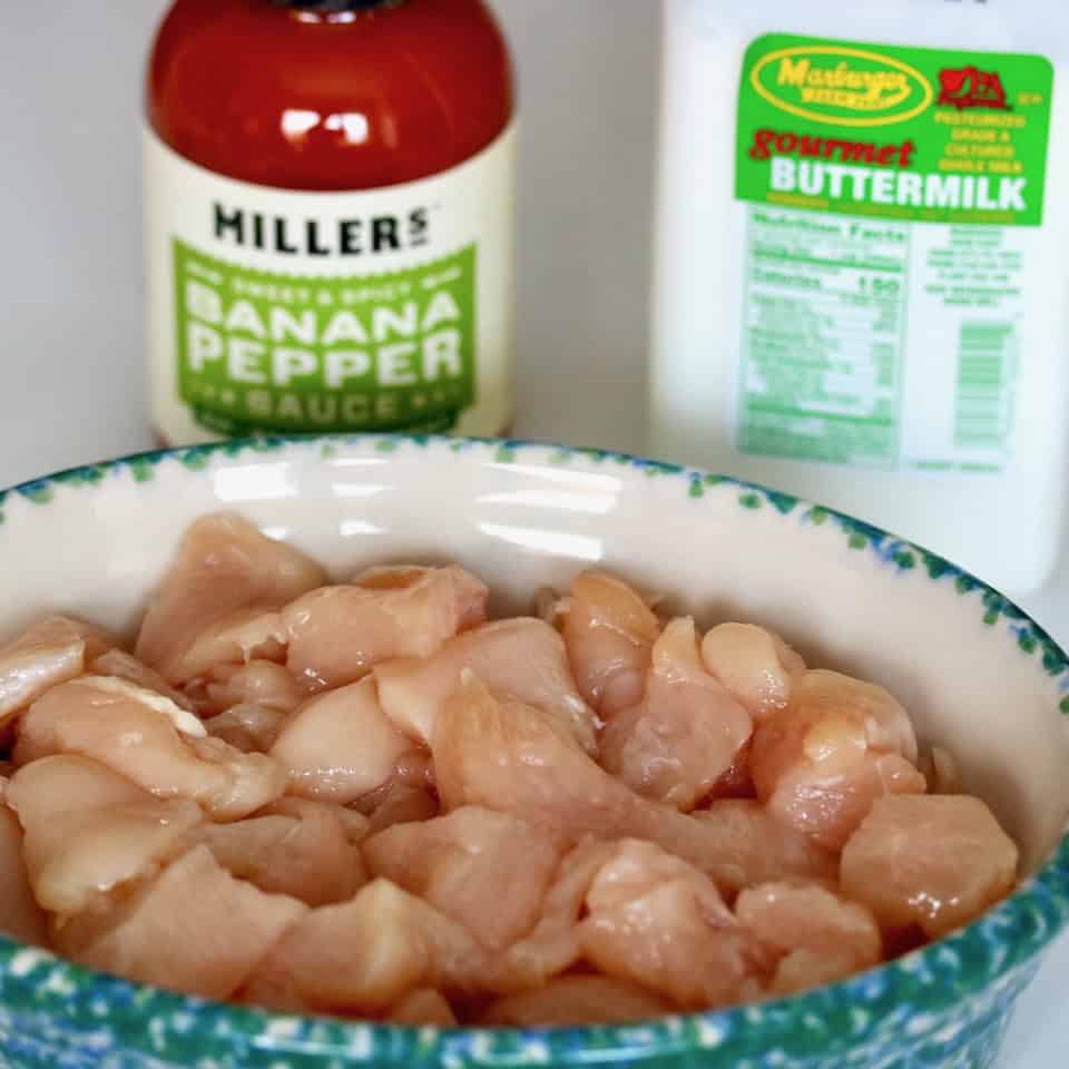 Recipe ingredients.