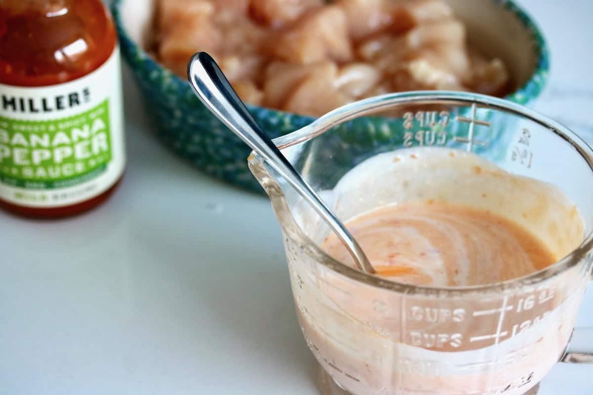 Marinade mixture.