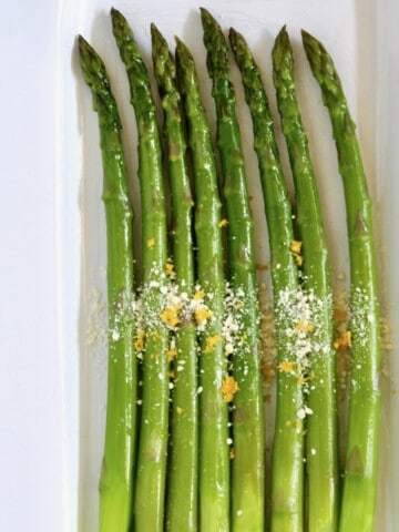 Sous vide asparagus recipe.
