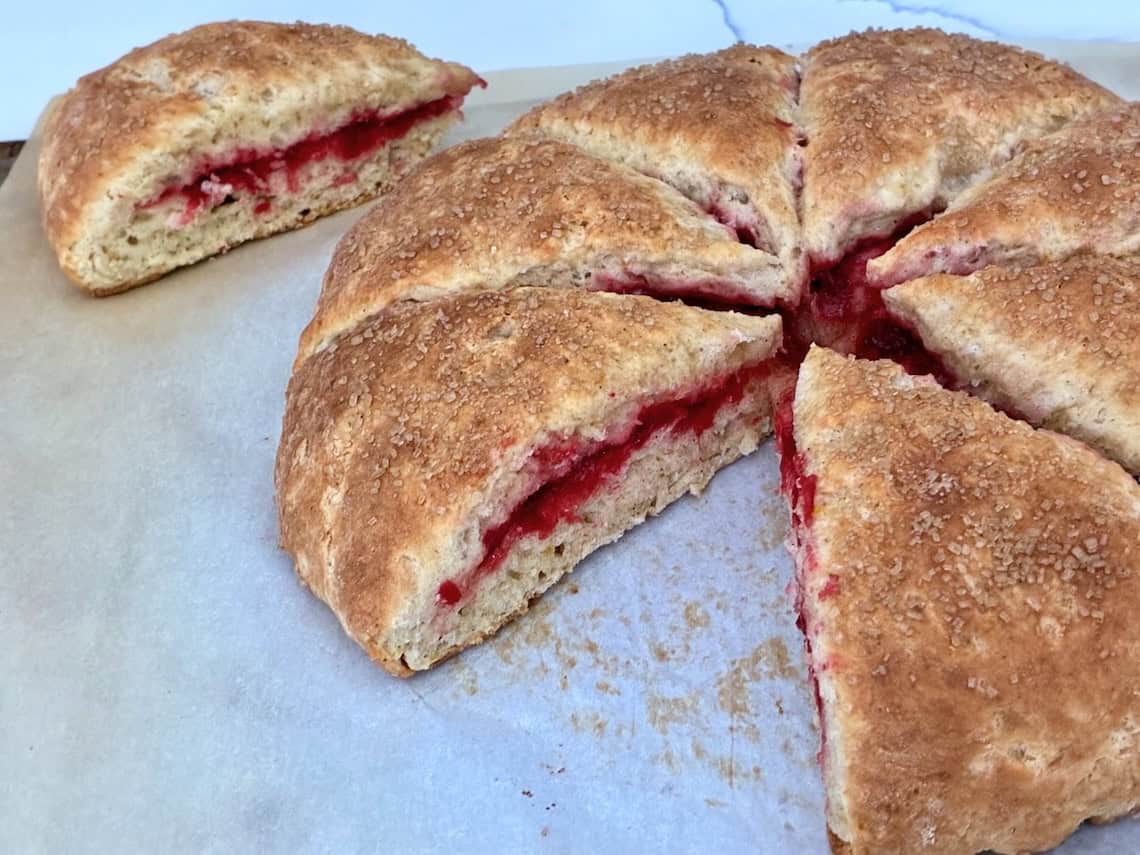 Middleberry scones recipe.