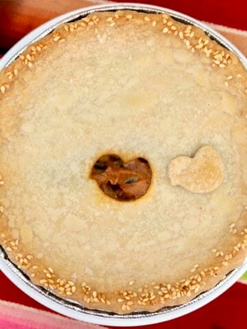 Mole chicken pot pie.