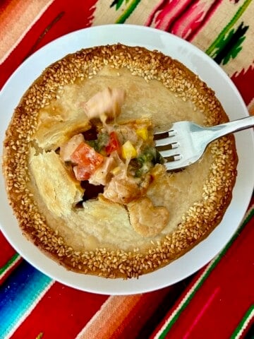 Mole Chicken Pot Pie.