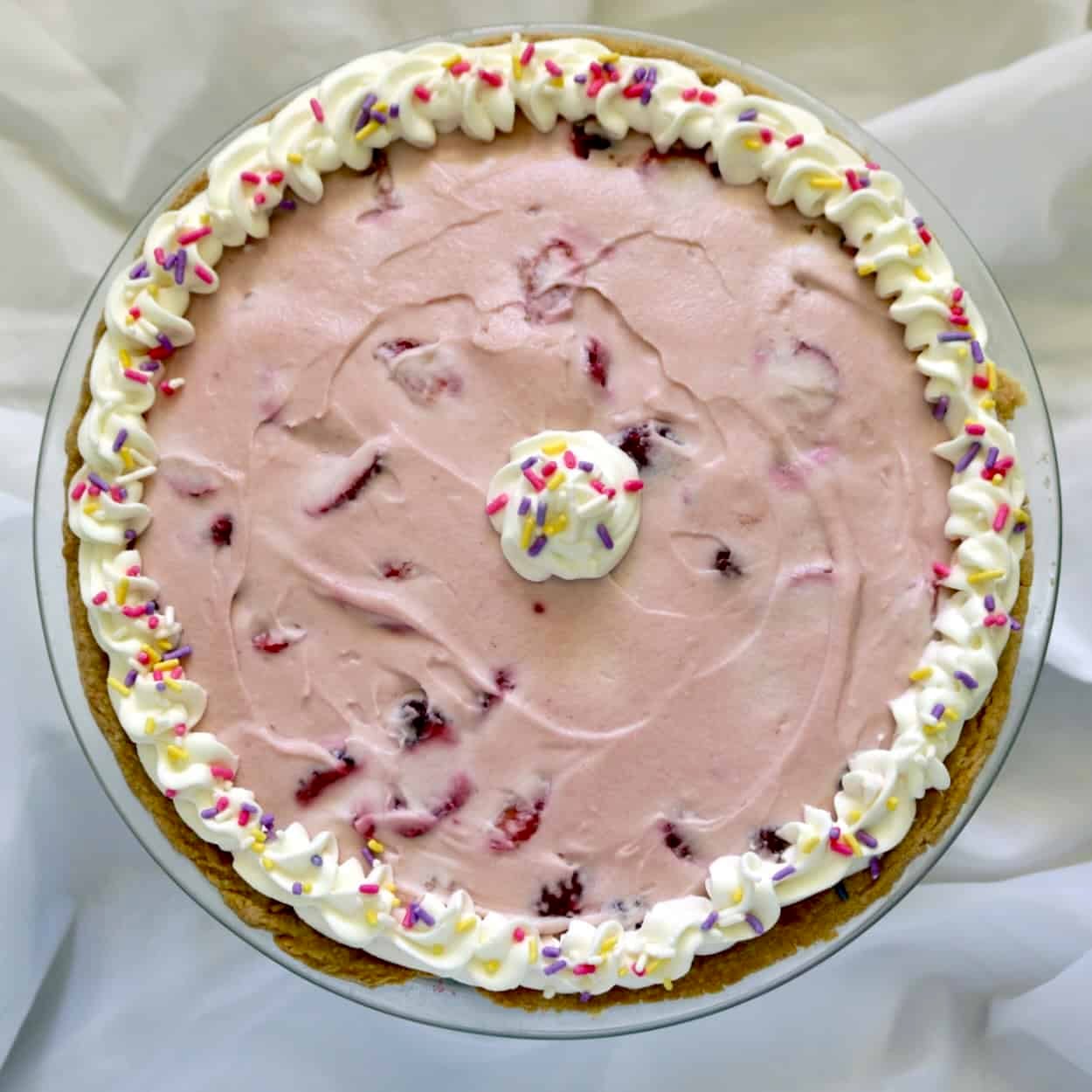 Birthday pie.