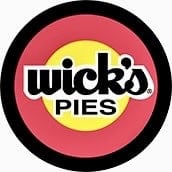 Wick's pies logo.