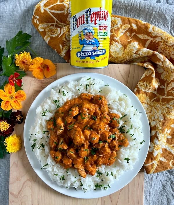 Butter Chicken plated.